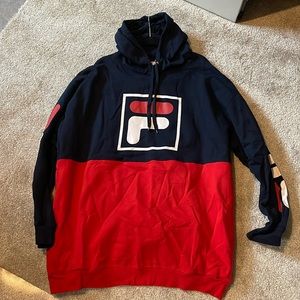 FILA men’s Logo Hoodie
